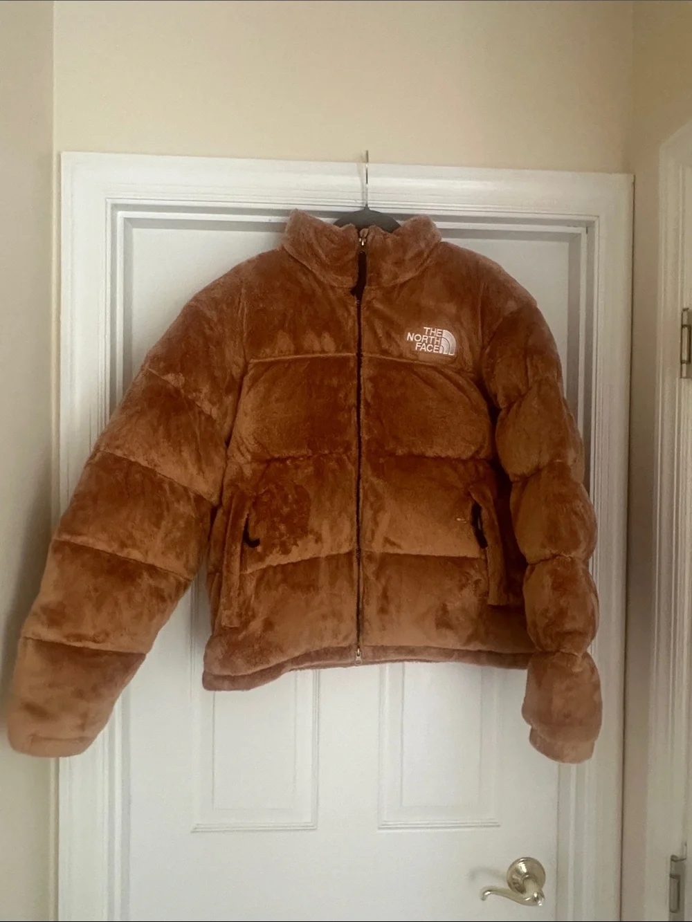 The North Face Versa Velour Nuptse Teddy Bear Jacket Medium NWOT